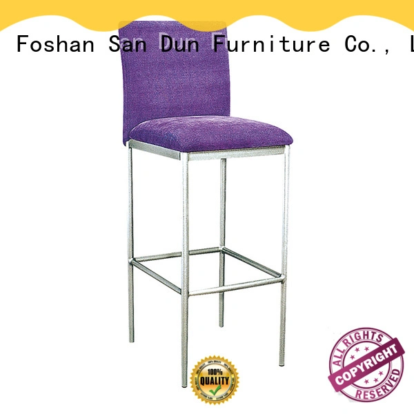 ya064 contemporary bar stools leather lobby San Dun 1