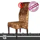 ya1001 wood dining chairs with upholstered seats purple hotel San Dun 1