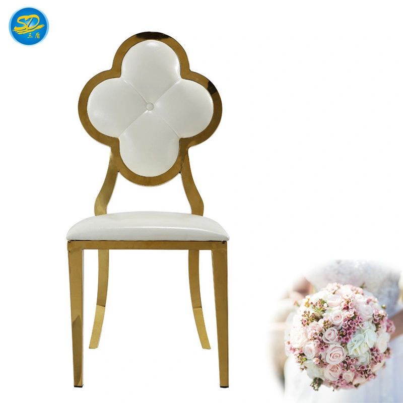 LUXURY WEDDING PARTY STAINLESS STEEL CHAIR YS-015 1