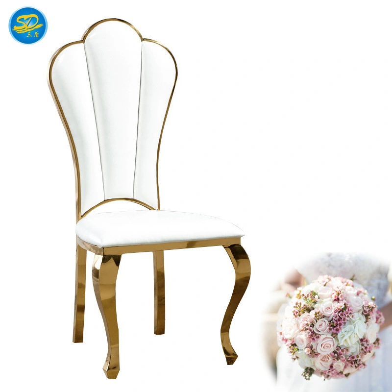 HIGH QUALITY STAINLESS STEEL GOLDEN PAINTING HOTEL WEDDING CHAIR YS-020 1