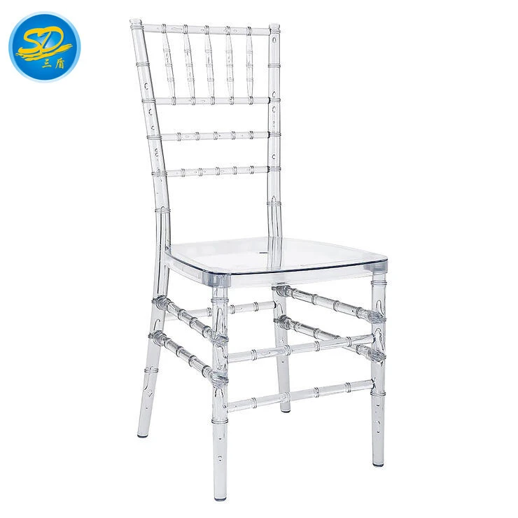 CLEAR PLASTIC WEDDING BANQUET CHIAVARI STACKING CHAIR  YRC-001 1