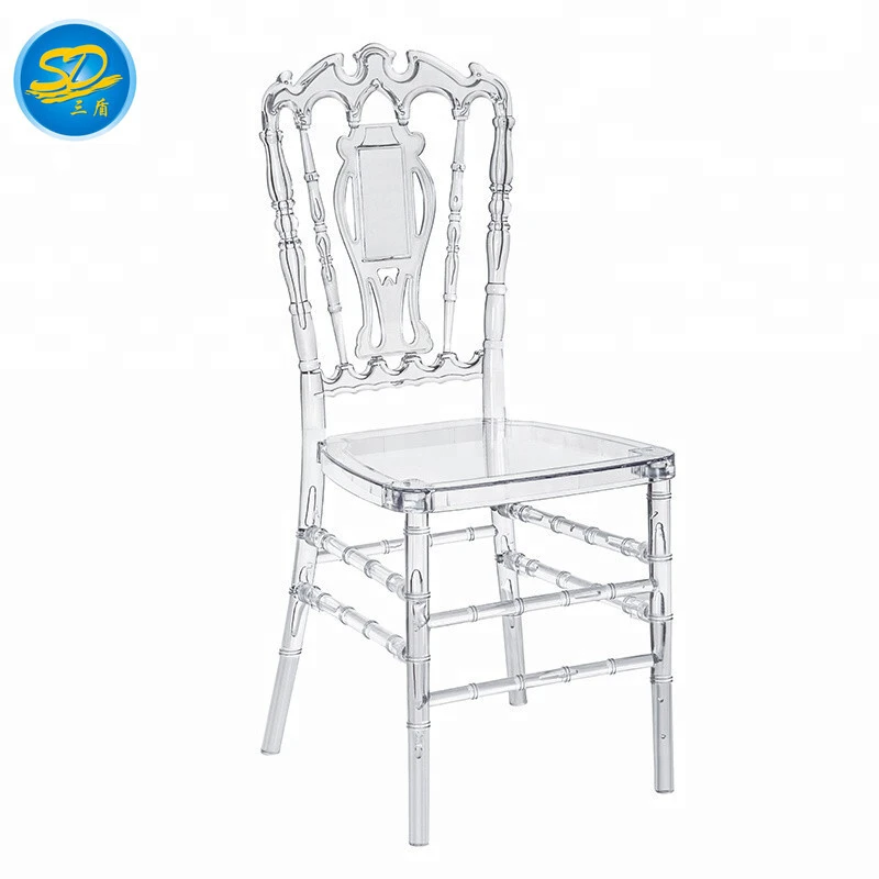 2019 NEW DESIGN WEDDING PARTY RESIN CHAIR CLEAR NAPOLEON CHAIR YRC-005 1