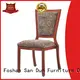 fashion light wood dining chairs design for hotel 1