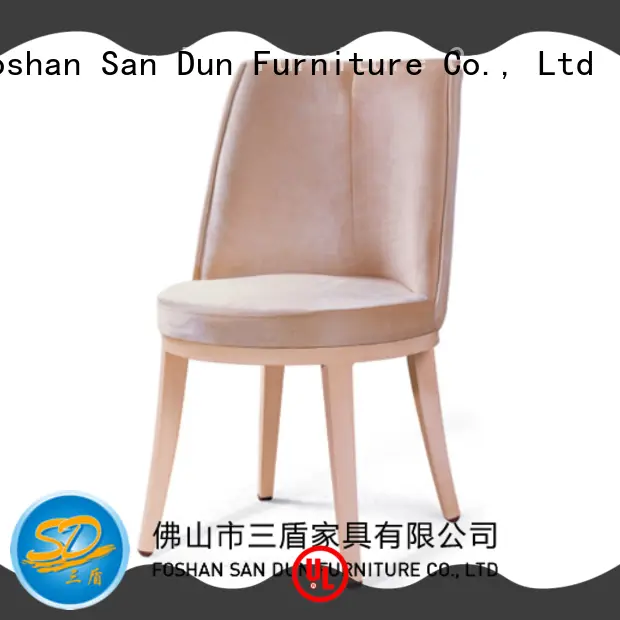 San Dun fabric wooden chair with cushion China for restaurant 1