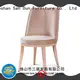 San Dun fabric wooden chair with cushion China for restaurant 1