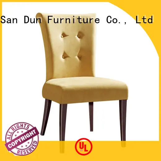 San Dun fabric simple wooden dining chairs ya097 for party 1