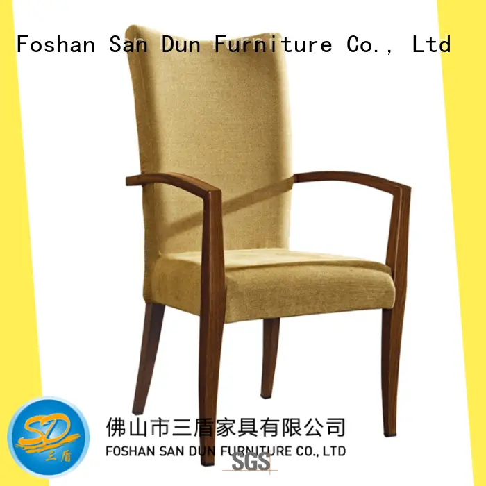 fabric wood chair with upholstered seat design for party 1