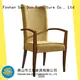 fabric wood chair with upholstered seat design for party 1