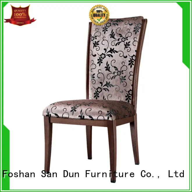 light wood dining chairs stacking for hotel San Dun 1