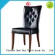 San Dun stainless wood upholstered dining chairs China for wedding 1