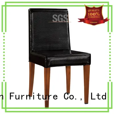 San Dun fabric wood upholstered dining chairs wood for wedding 1