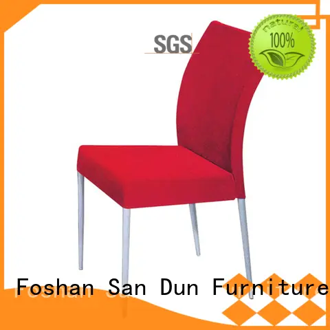 San Dun round wooden dining chairs supplier for restaurant 1
