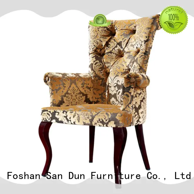 fabric wooden dinner chairs furniture for wedding 1