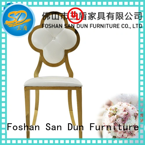 bridegroom Stainless Steel Chair manufacturer back for restaurant San Dun 1