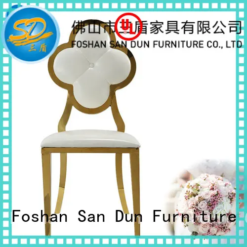 bridegroom Stainless Steel Chair manufacturer back for restaurant San Dun 1