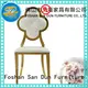 bridegroom Stainless Steel Chair manufacturer back for restaurant San Dun 1