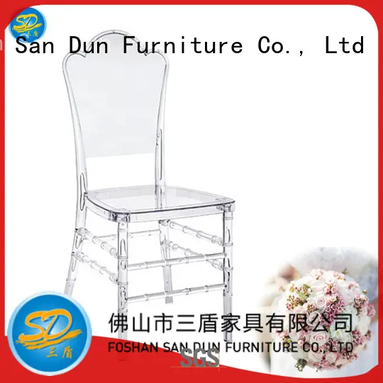 OUTDOOR WEDDING PARTY RESIN CHAIR CLEAR HOTEL BALLROOM CHAIR YRC-009 1