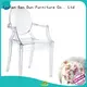 WHOLESALE BANQUET PARTY WEDDING RENTAL GHOST ARMREST CHAIR YRC-013 1