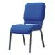 Navy Blue Upholstered Steel Stacking Church Chair YE-057 2