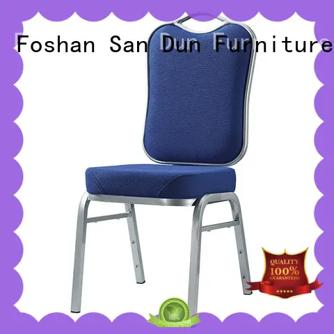Hot Sale Navy Blue Fabric Flexible Back Stacking Hotel Banquet Conference Chair 1