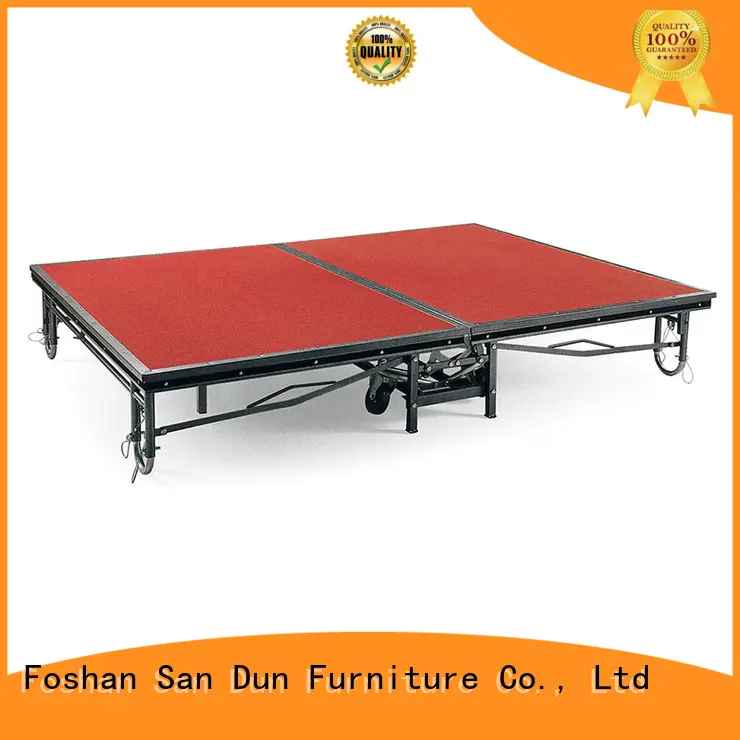 Heavy-Duty Design Hotel Mobile Folding Stage -B 1