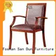 WOOD ARM CHAIR RESTAURANT CAFETERIA METAL WOODEN CHAIR #YA-1052 1