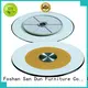 TEMPERED GLASS TOP LAZY SUSAN FOR HOTEL RESTAURANT #YH-002 1