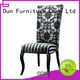 BLACK PAINTING VELVET HOSPITALITY METAL WOODEN CHAIR #YA-1044 1