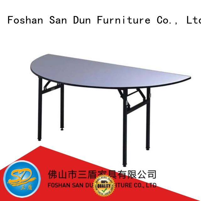 Half-Moon Folding Table For Hotel Banquet Meeting Room YF-004 1