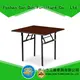 Square  Wooden Top Folding Table For Restaurant Dinning Room Banquet YF-006 1