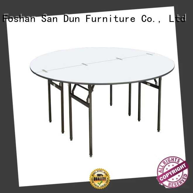Foldable Round Table Top With Buterfly Galvanised Hinges YF-007 1