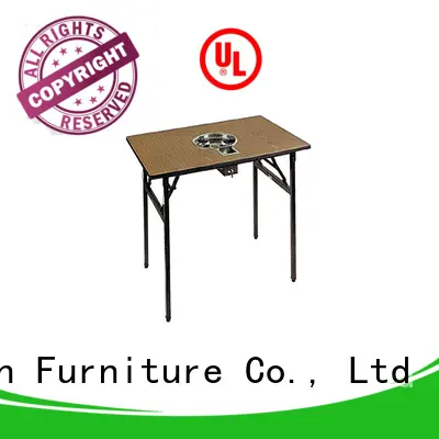 Square Laminate  Hot Pot Table Folding Restaurant Table YF-016 1