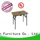 Square Laminate  Hot Pot Table Folding Restaurant Table YF-016 1