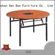 Round  Hot Pot Table Laminate  Folding  Restaurant Table YF-018 1