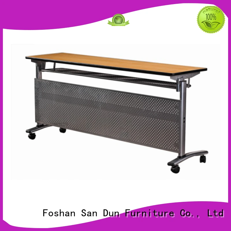 Movable Wheels Design IBM Table Rectangular Folding Table For  Hotel Conference Meeting YF-020 1