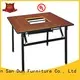 Square Wooden Hot Pot Table Laminate  Folding Restaurant Table YF-019 1