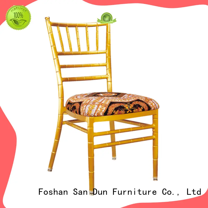 Golden Wedding Aluminum Chiavari Stackable Chair YC-001 1