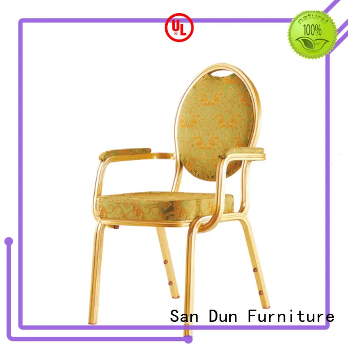 San Dun practical aluminum dining chair supply for coffee shop 1
