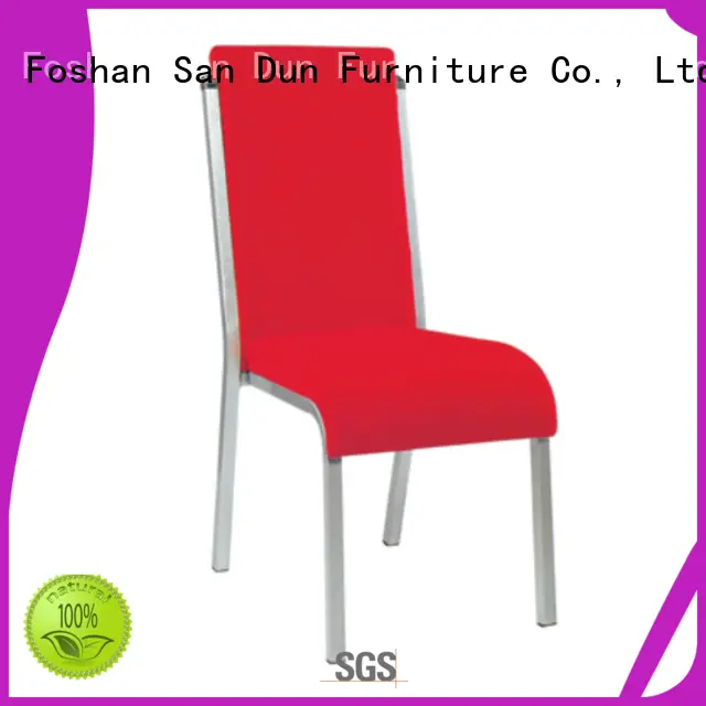 San Dun steel frame dining chairs directly sale for promotion 1