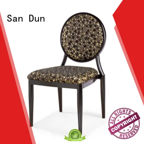 San Dun cost-effective brushed steel dining chairs best supplier for coffee shop 1