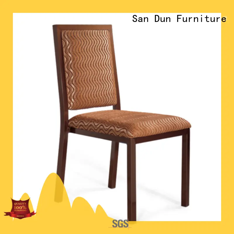 San Dun excellent steel chair for dining table best supplier for coffee shop 1