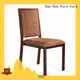 San Dun excellent steel chair for dining table best supplier for coffee shop 1