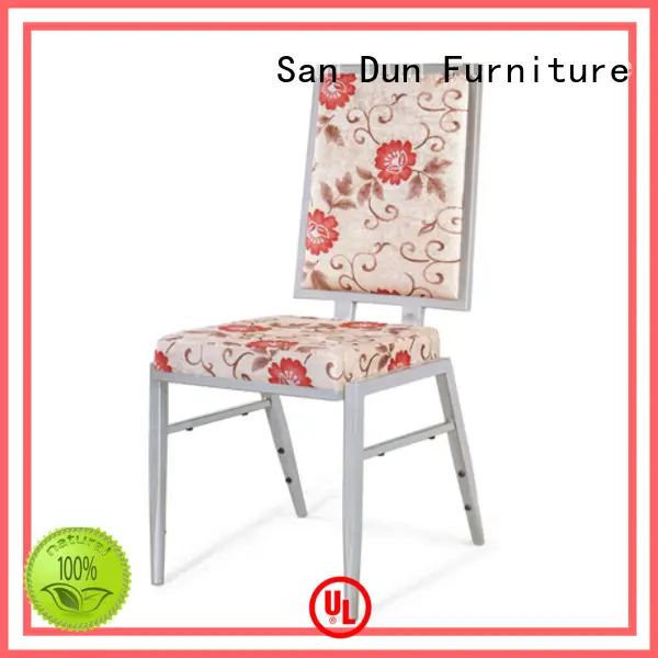 San Dun high quality steel chair with cushion suppliers for coffee shop 1