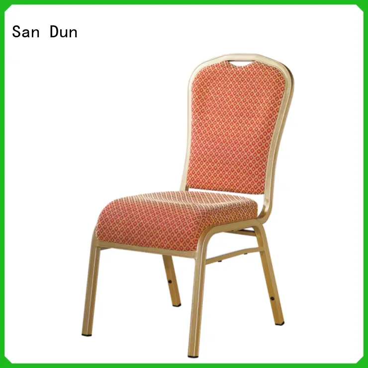 San Dun stackable aluminum chairs inquire now for party hall 1