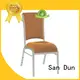 San Dun latest restaurant aluminum chair from China for restaurant 1