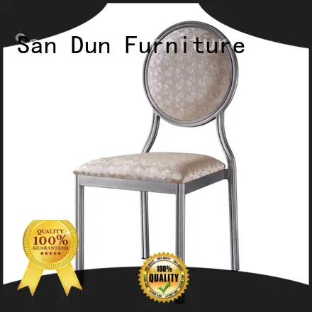 San Dun elegant aluminum dining chair factory direct supply for sale 1