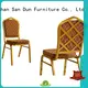San Dun aluminum patio dining chairs from China for hotel banquet 1