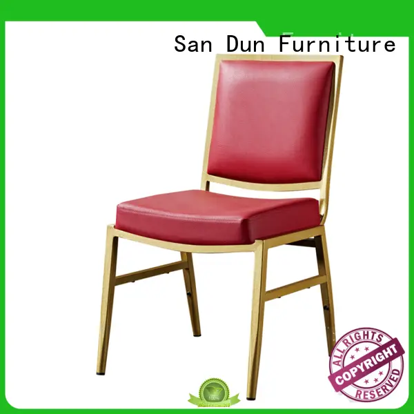 San Dun worldwide aluminum dining chairs series for promotion 1