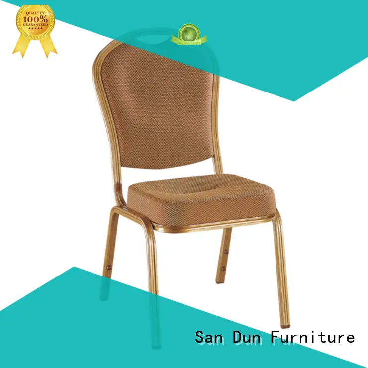 San Dun stackable aluminum chairs best manufacturer bulk production 1