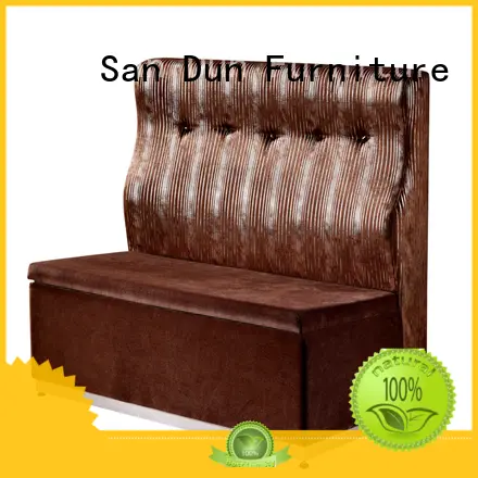 San Dun cafeteria sofa supplier bulk production 1